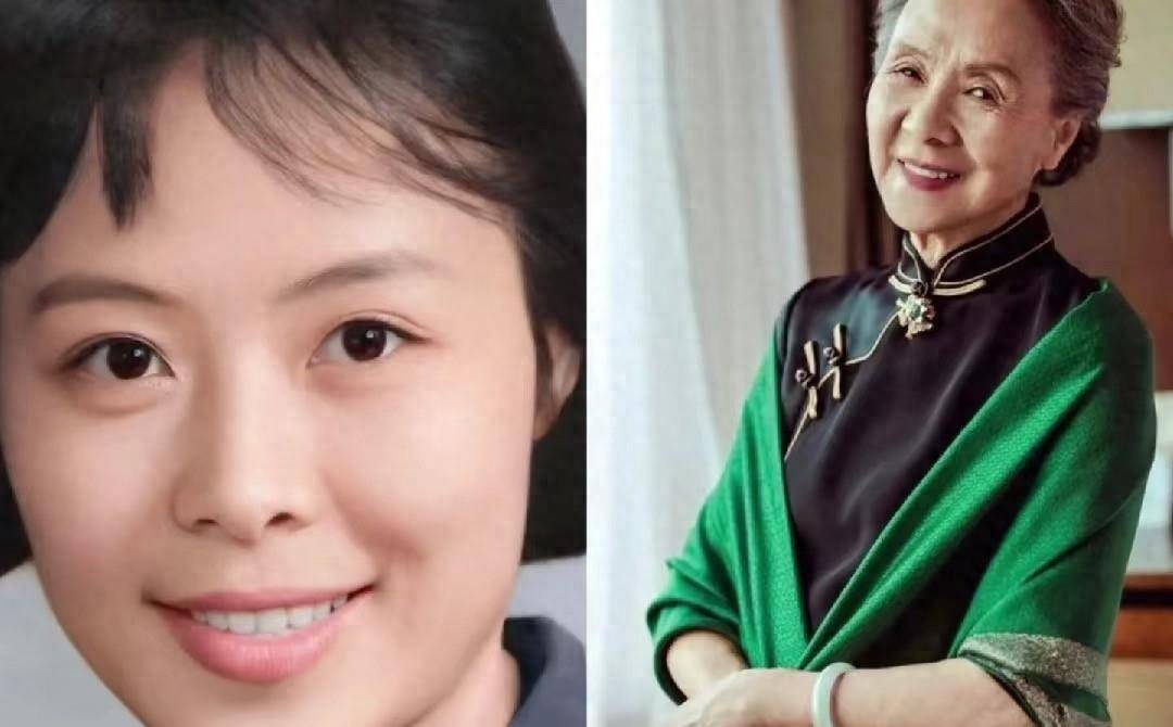 87岁吴彦姝现身机场独自推行李箱走路带风白发皱纹美得有韵味